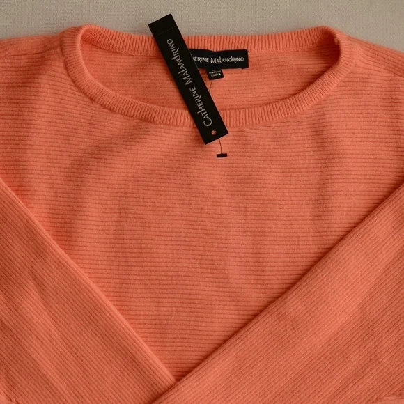 NEW Catherine Malandrino "Flamingo" Sweater Small - Picture 8 of 9